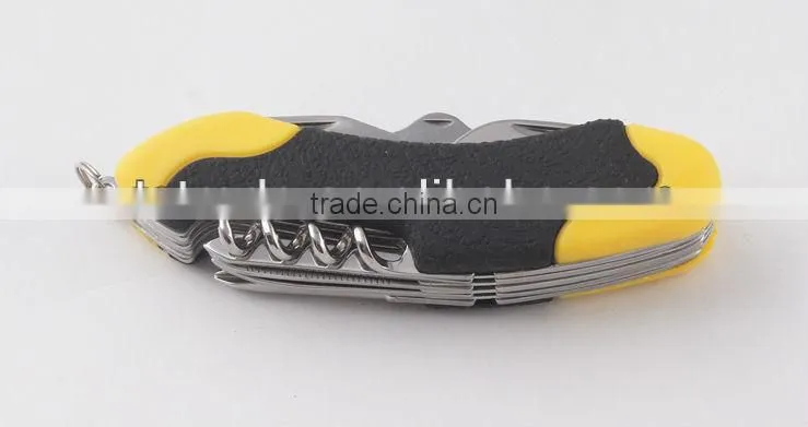 2014 Newest high quality stainless steel pocket multi knife tools KG5011PB
