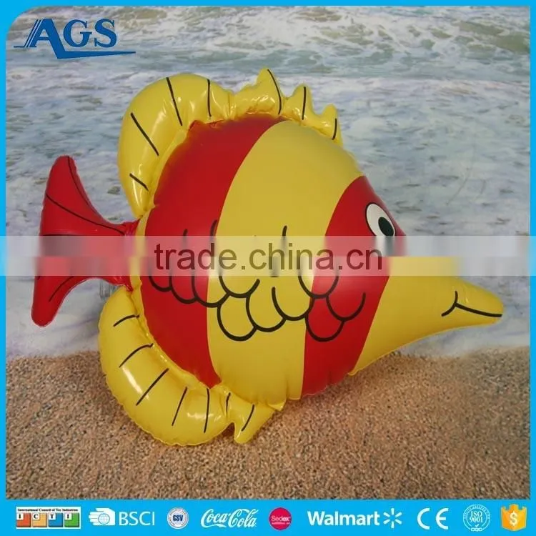 Hot sale cartoon style small inflatable tiger kid toy