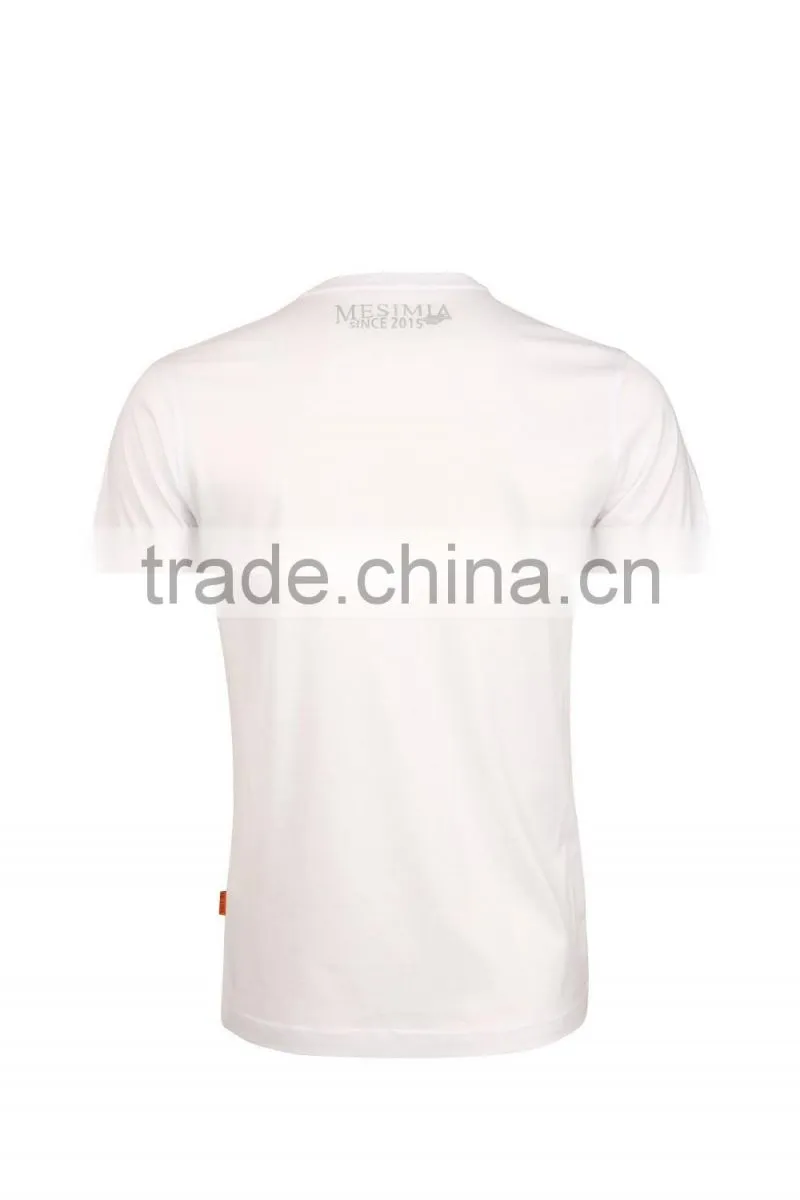 2016 men 's fashion blank t-shirt