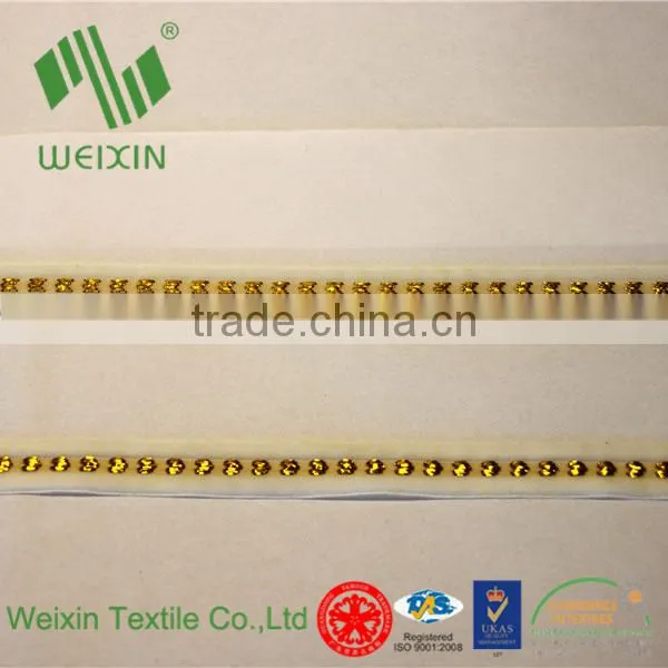 Picot Edging Side Elastic Trimming Lingerie Purfle