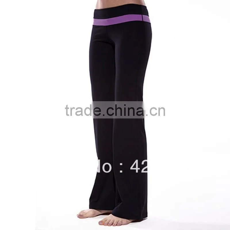 elastic waist band womens fitness sports wear,fitness yoga pant