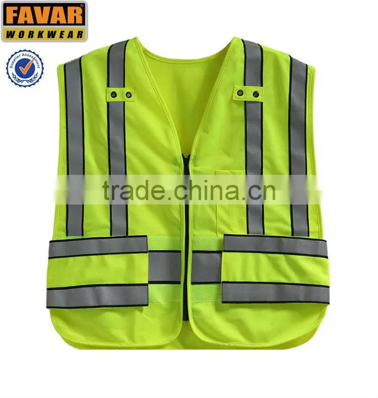 polyester warning vest reflective vest for kids and students