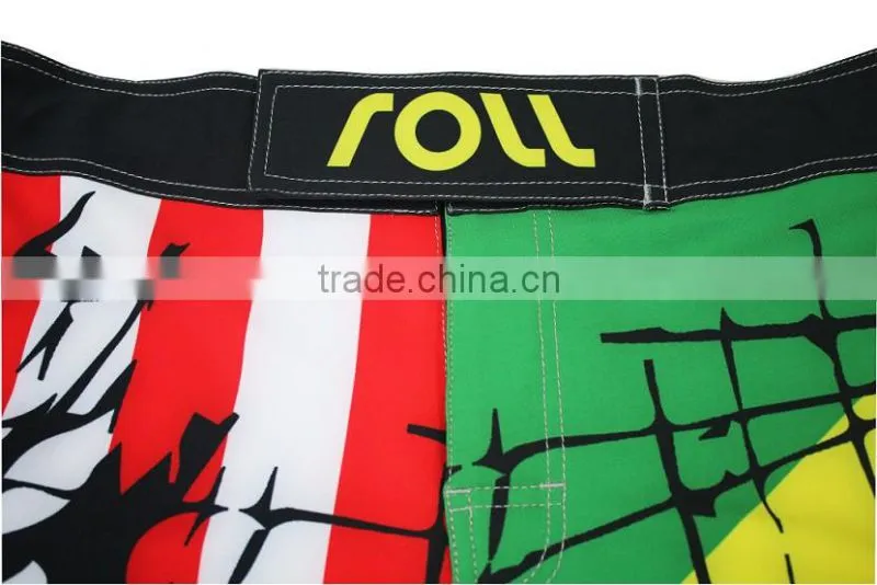 NEW AMERICAN FLAP PRINTE OF MMA FTGHT SHORTS FOR MAN