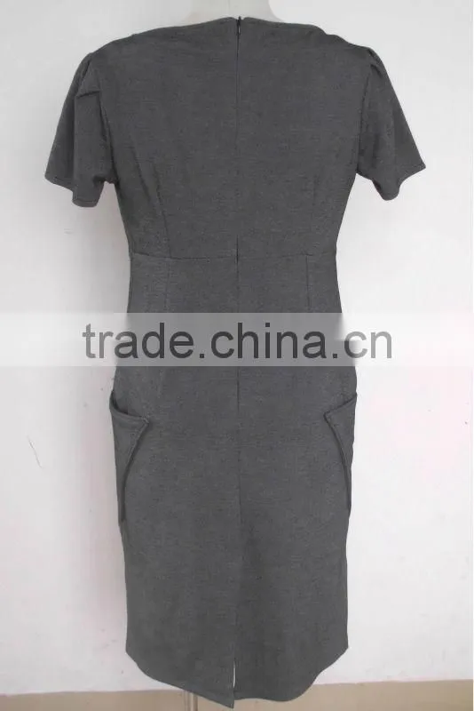 2013 hot sale ladies formal bodycon Pencil Dress F110