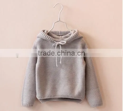 Wholesale Pullover Hooded Sweater For Baby Girls Designs