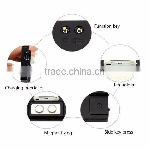 led dog id tag program moving message led word sign/Red four word led electronic badge card screen