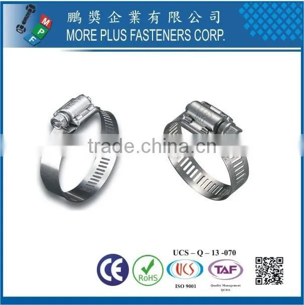 Taiwan Stainless Steel Heavy Torque Big Size Schlauchklemmen Hose Clamp