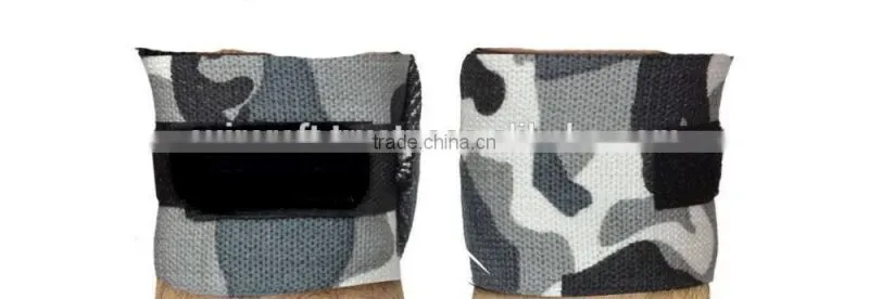 Custom Camo Printed Crossfit Fitness Wrist Wraps with Customized logo