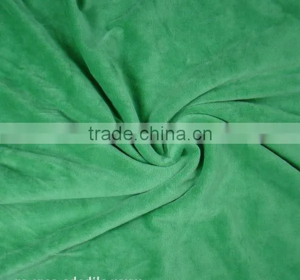 2013 New design 100% polyester high-level spun velvet fabric,2th