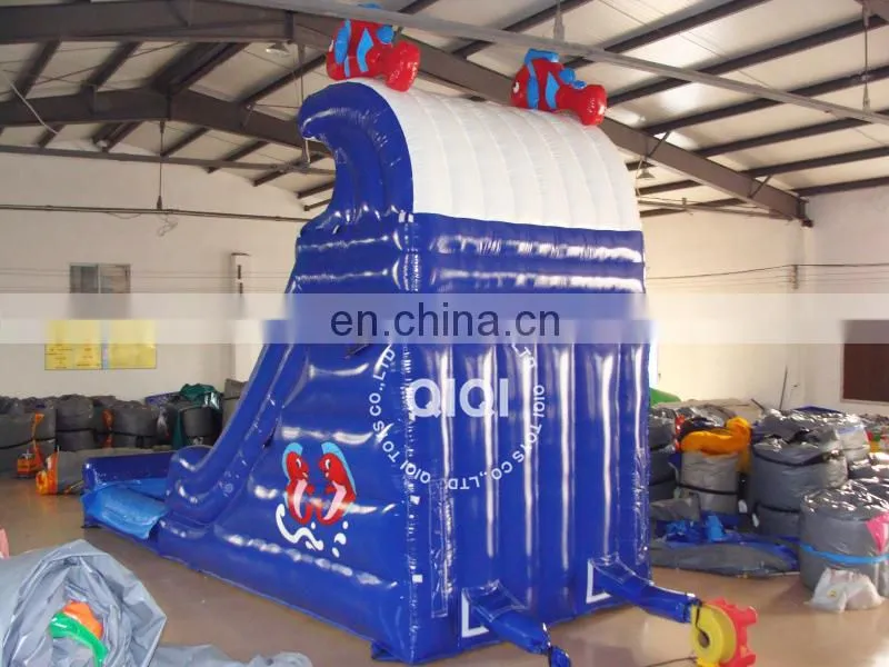 Inflatable Water Slide high quality China Inflatable Slide with water pool for children fun
