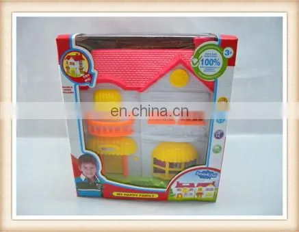 hot sale small new 3d model luxury prefab villa house toy
