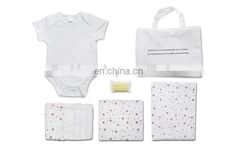 portable 100% cotton gauze baby kits NO.BK61221