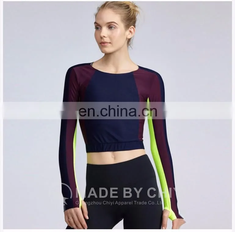 womens long sleeve dri fit surfing color changing swimwear