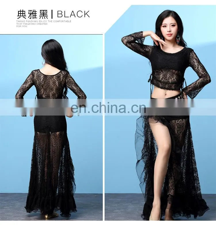 T-5208 Egyptian lace lady belly dance costumes