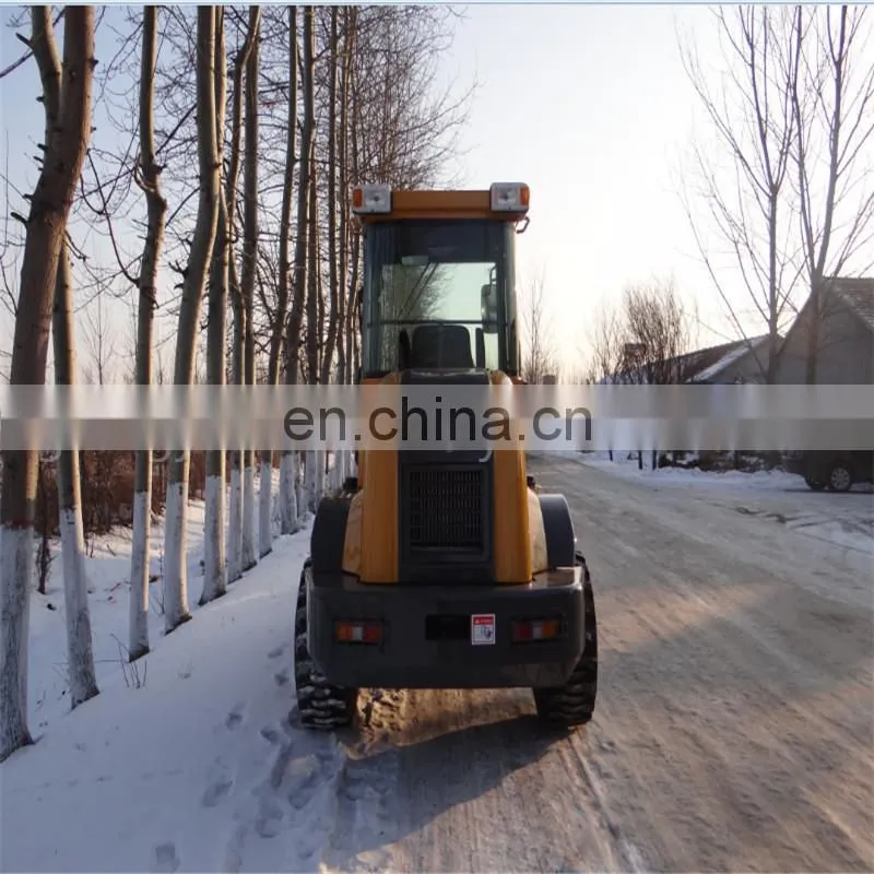 Agricultural Machinery front loader 1.2 ton wheel loader price list