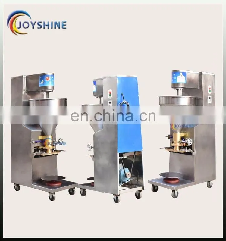 Frequency control fish meat hamburger form machine