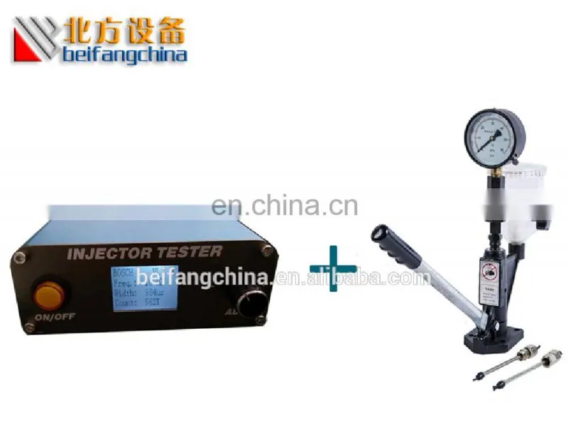 Beifang CR100 common rail injector tester with S60H nozzle tester