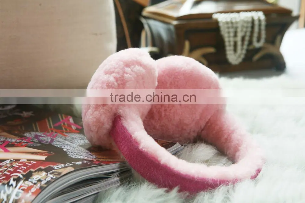 sheep wool earmuffs made in china