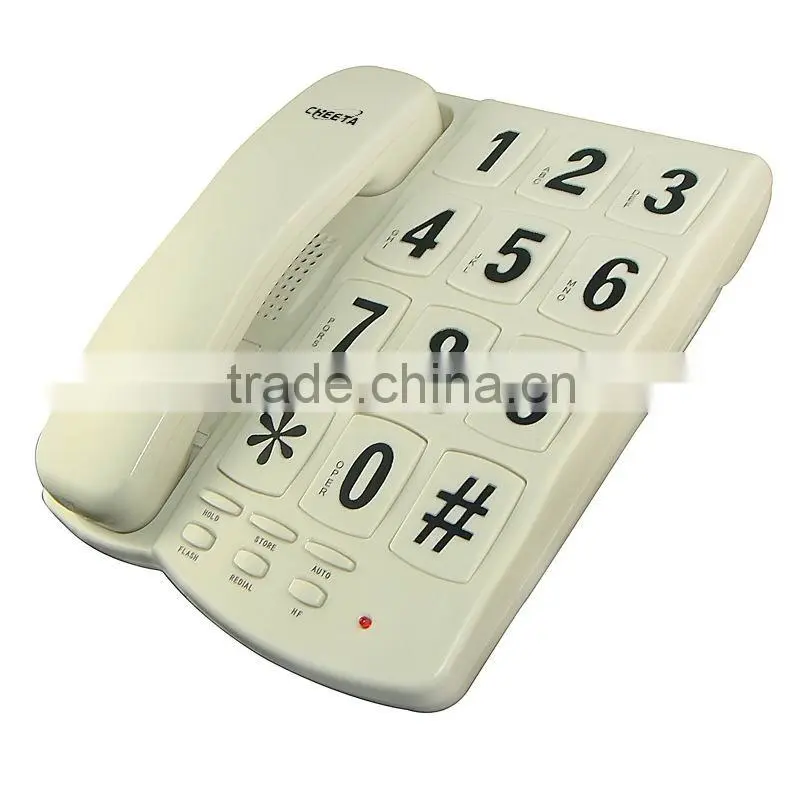 picture big button telephone for sight problem people