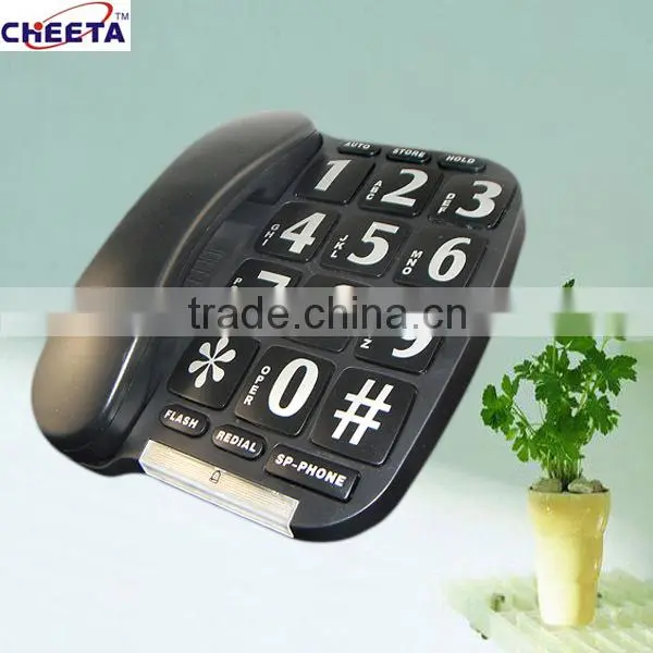 Emergency landline big button phone