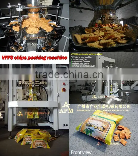 Apple chips/apple crisp/dry fruit packing machine