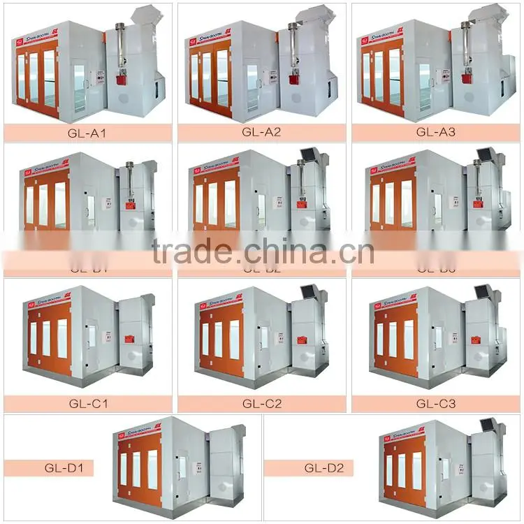China manufacturer factory supply professional auto spray booth