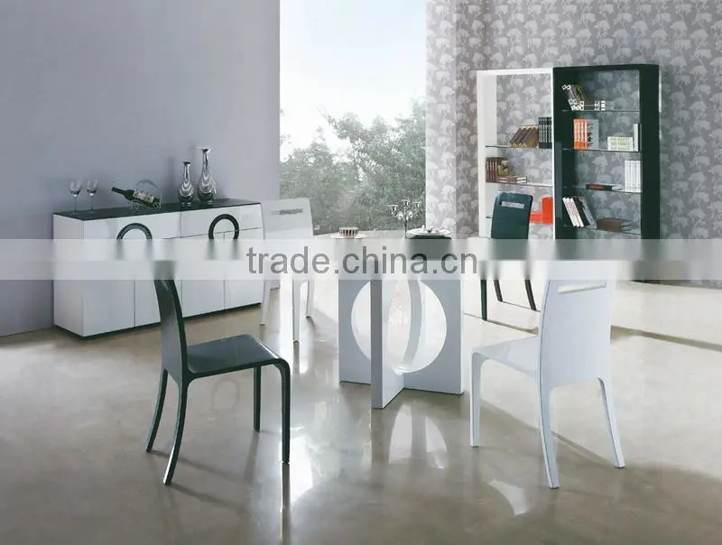 high gloss all dining room sets
