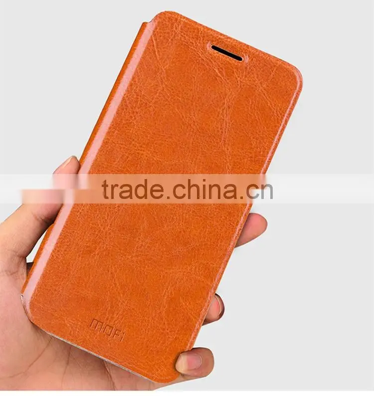 New Arrival! MOFi Case Leather Housing for Huawei P9 Plus, Mobile Phone Coque Flip Back Cover for Huawei P9 Plus