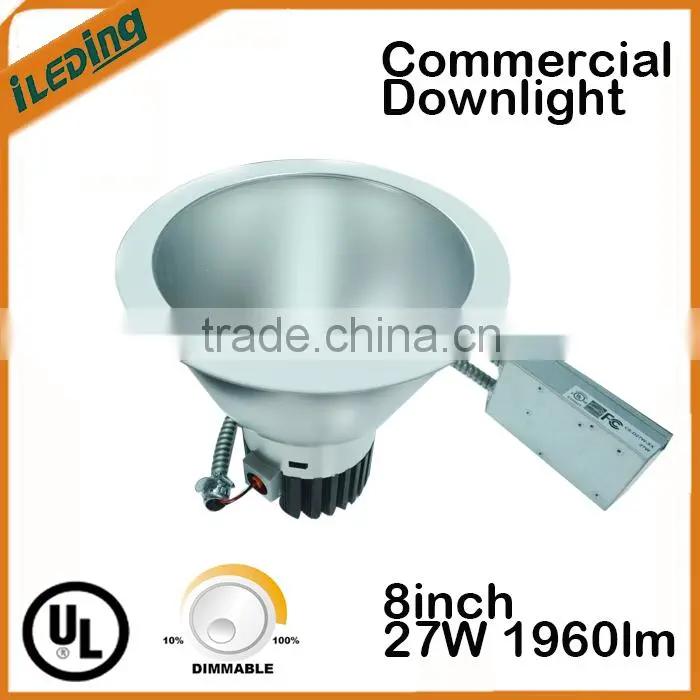 Deep Housing Reflector Commerical Electric LED Architectural Lighting Retrofit Downlight