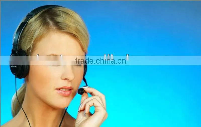 Caller ID Telephone with Telephone Headphone call center telephone headset nice earphone