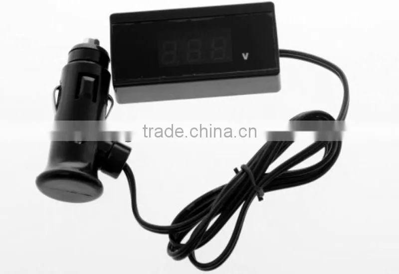 Digital LED Car Auto Voltmeter Voltage Gauge Tester Volt Meter