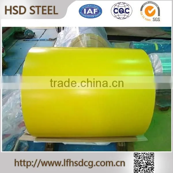 PPGI steel coils for building construction