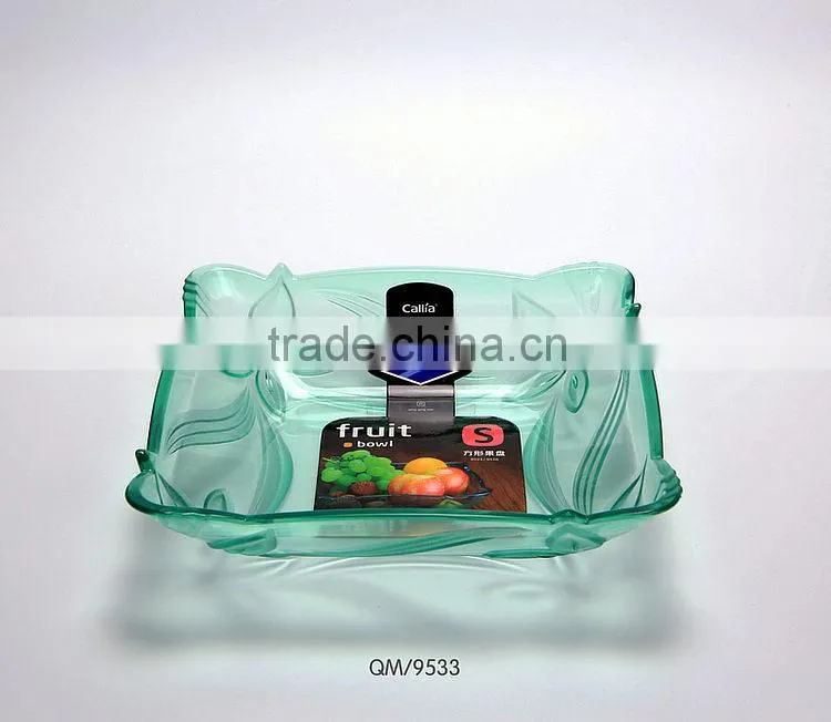Crystal Fruit Bowl & Fruit Tray