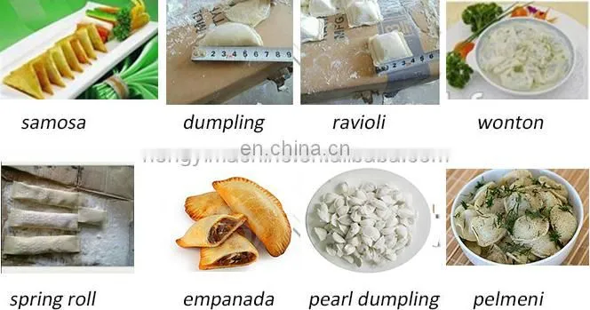HYJZ-120 fully automatic large empanada maker/automatic momo making machine in india