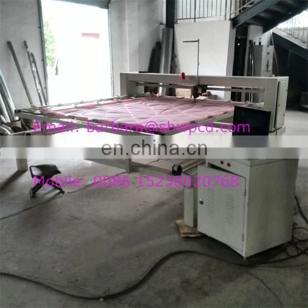 Hot Sale multi needle long arm quilting sewing mattress machine price in China