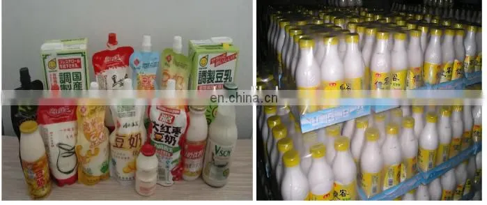 Genyond Factory Flavored nuts plate based rice Milk almond tigernut Soymilk Production Line/Soy milk processing machinery