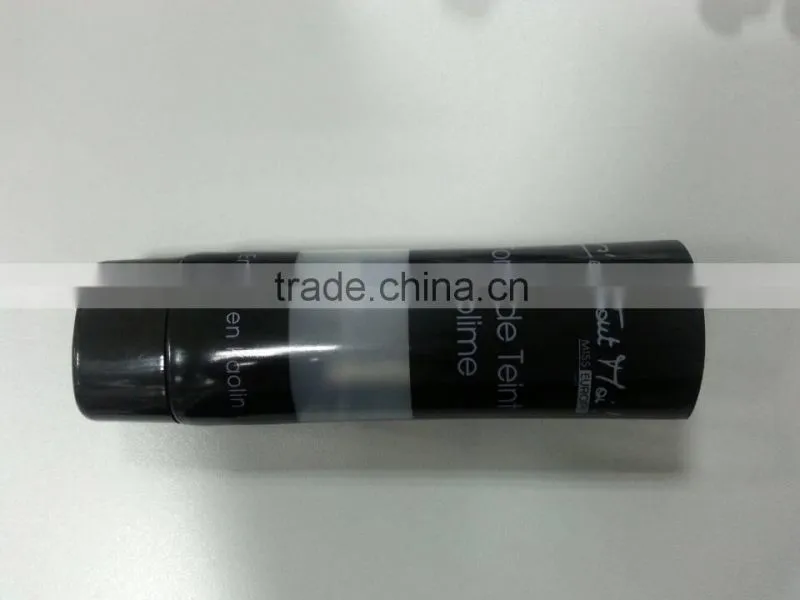 Cosmetic package pump tube with clear window (show the products),Airless pump tube