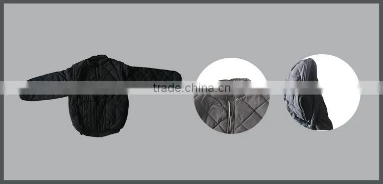 men winter detachable sleeve jacket