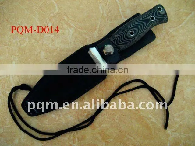 Durability outdoor survival knife 014