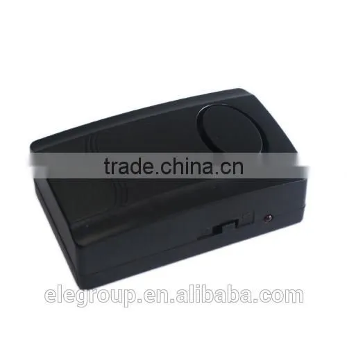 Vibration Activated Wireless Anti-Theft Security Alarm w/ Remote Controller (120dB Loud)