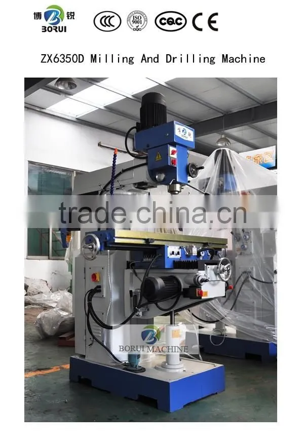 Universal Drill And Milling Machine ZX6350ZA From China Suppliers