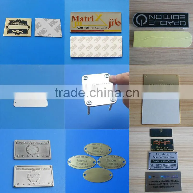 uae metal sticker uae metal logo handbag logo metal plate uae muslim logo plate