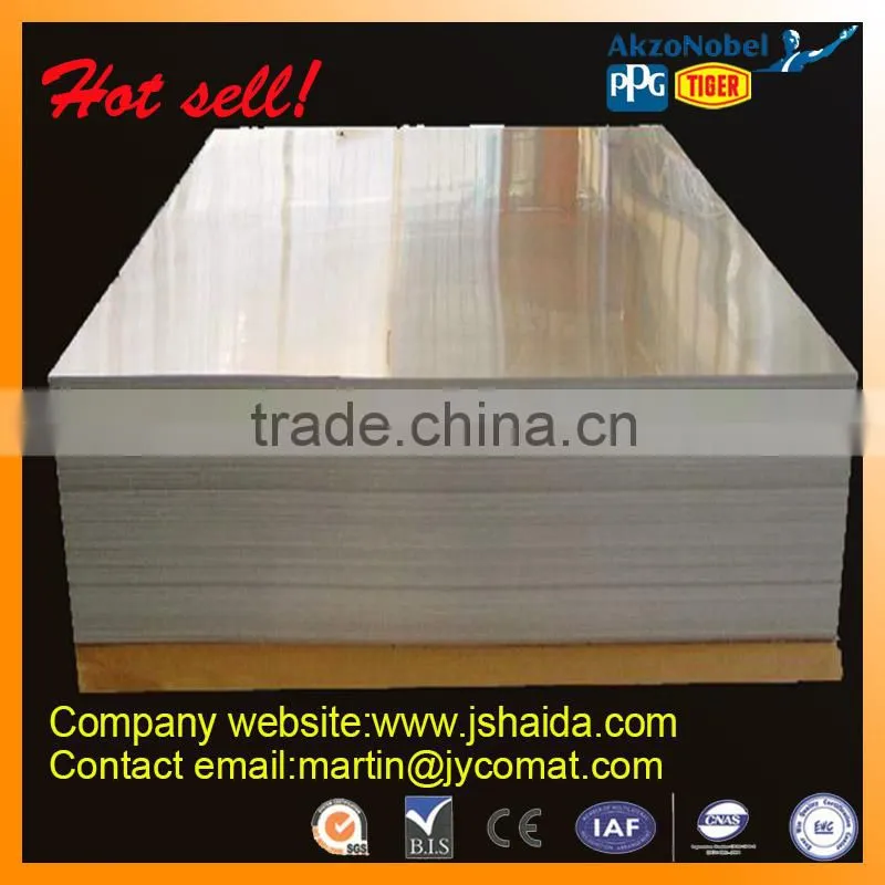 Aluminium sheet processed