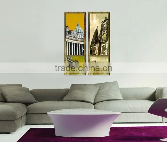 2 panels European style modern landscape oil painting OM-010 HGESX5MWZP