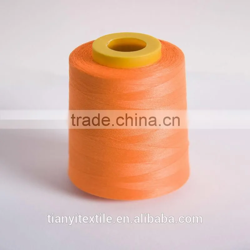 100% spun polyester sewing thread