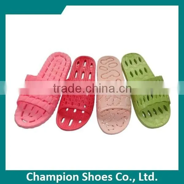 Customized brand pvc slipper pvc air blow slipper