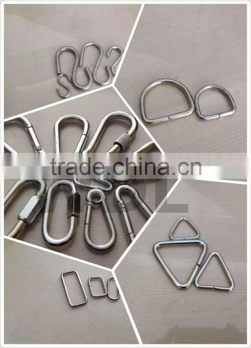 Spring Hook With No Screw Stainless Steel Stainless Steel Snap Hook Caribine Hook for Sale China
