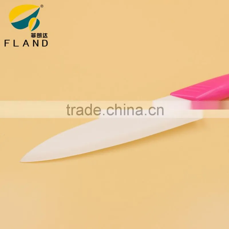 Colour PP handle top -quality pp handle 7' ceramic chef knife
