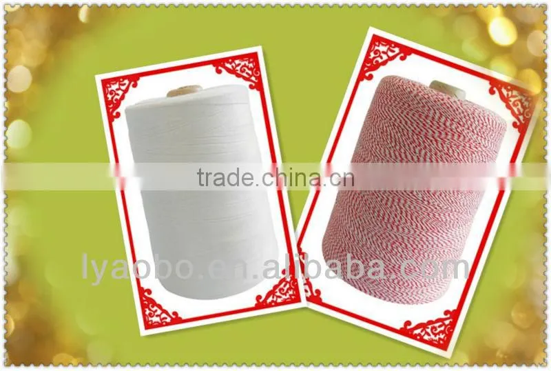 Spun bag closing/sewing thread of 100% polyester China manufacturer