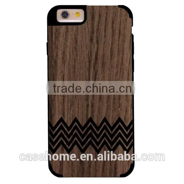OEM Design Wooden Phone Case Back Cover Case for iphone